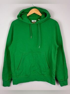 Sandro Logo Hoodie Men’s Sz M Green